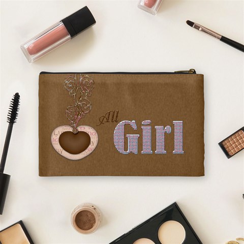 Abc Skip Cosmetic Medium Cosmetic Bag 1 By Lisa Minor Back