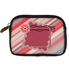 Red Flower Camera Leather Case