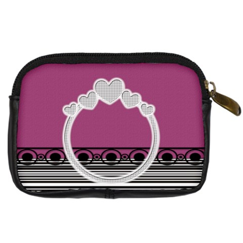 Love Camera Leather Case By Daniela Back