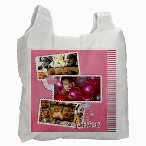 My Baby s First / Recycle Bag / One Side By Angel Front