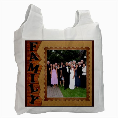 My Family Recycle Bag By Lil Front