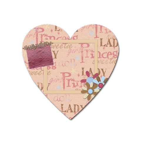 Abc Skip Heart Magnet 1 By Lisa Minor Front