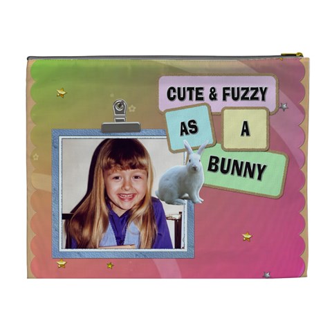 Hoppy Easter Xl Easter Treat Bag (cosmetic Bag) By Lil Back
