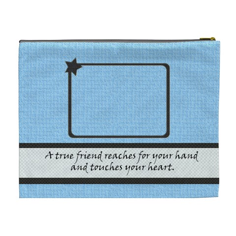 True Friend Xl Cosmetic Bag By Daniela Back