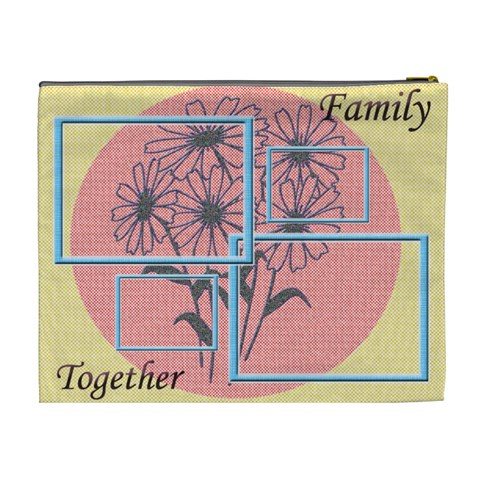 Family Xl Cosmetic Bag By Daniela Back