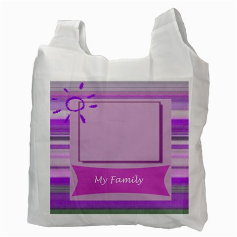 My Family Recycle Bag By Daniela Back