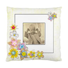 Cheeky ChappieSpring Flowers Single sided cushion cover - Standard Cushion Case (One Side)