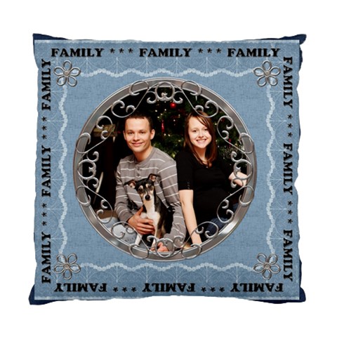 Special Family Cushion Case By Lil Front