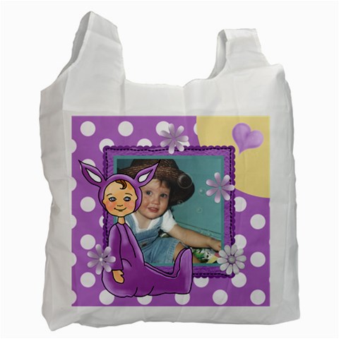 Purple Easter Bag By Lillyskite Front