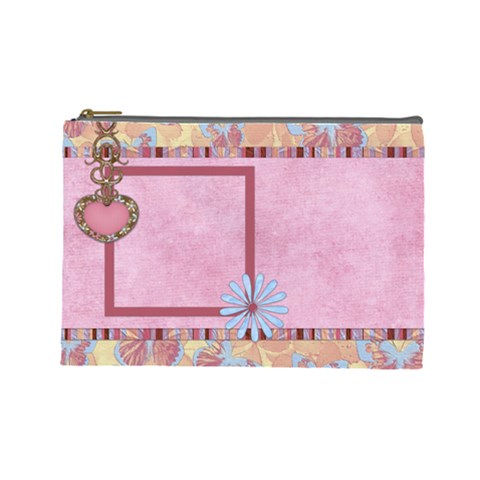 Abc Skip Large Cosmetic Bag 2 By Lisa Minor Front