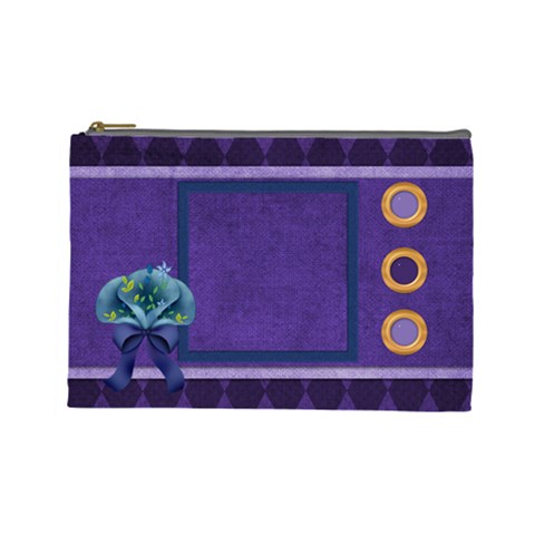 Magic Carpet Ride Large Cosmetic Bag 1 By Lisa Minor Front