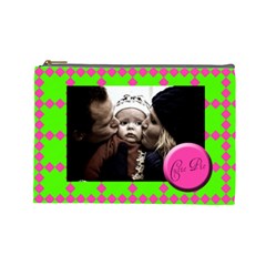 Cutie pie (perfect day) - Cosmetic BAG (L) - Cosmetic Bag (Large)