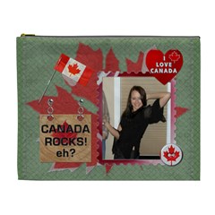 I Love Canada XL Cosmetic Bag (7 styles) - Cosmetic Bag (XL) I Love Canada XL Cosmetic Bag (7 styles) - Cosmetic Bag (XL)