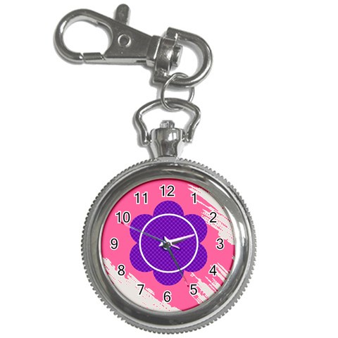 Francine Pink Keychain Watch By Happylemon Front