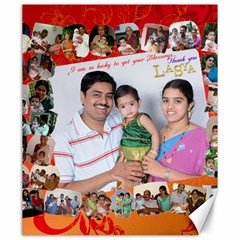 lasya & family - Canvas 20  x 24 