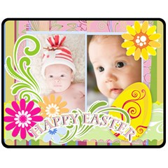 Spring of easter - Fleece Blanket (Medium)