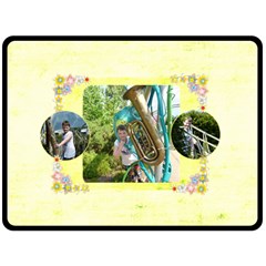 Lemon Sherbet Extra Large 80 x 60 Fleece Blanket - Fleece Blanket (Large) Lemon Sherbet Extra Large 80 x 60 Fleece Blanket - Fleece Blanket (Large)