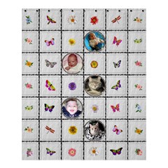 Butterflys & Flowers Medium Shower Curtain