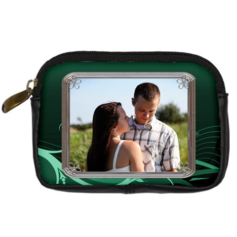 Dreams Leather Digital Camera Case By Lil Front