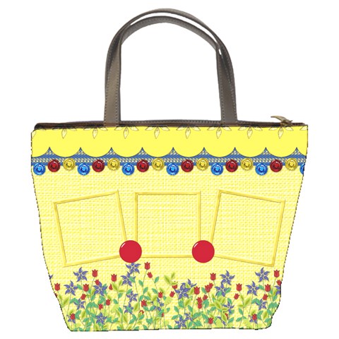 Wicked Apple Bucket Bag 1 By Lisa Minor Back