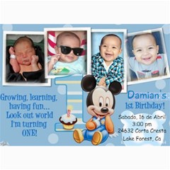 dds bday - 5  x 7  Photo Cards