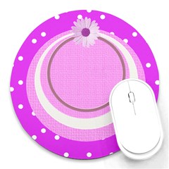 My Baby Girl mousepad - Round Mousepad