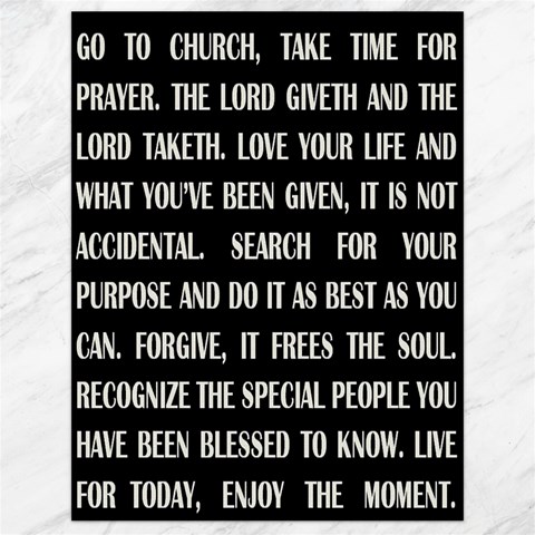 Go To Church By Julie 17.8 x23.08  Canvas - 1