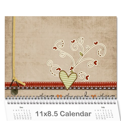 Calander 2011 By Amanda Cover