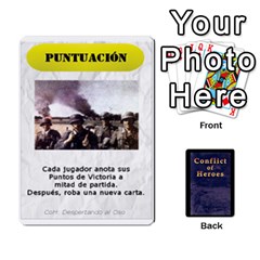 conflict of heroes (falta 1 carta de evento) 8zout - Playing Cards 54 Designs (Rectangle)