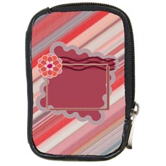 Red Flower Leather Case