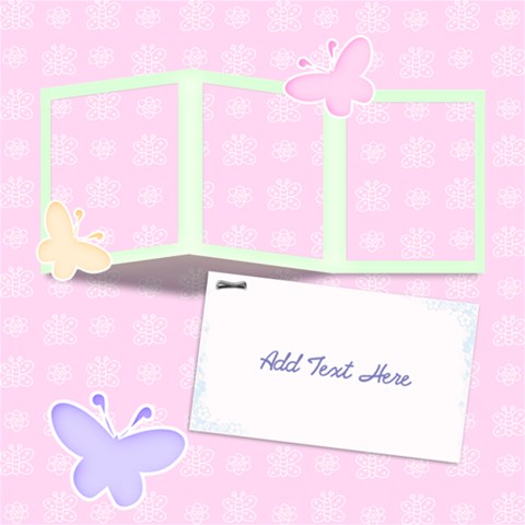Pretty Lucille Little Girl 12 X 12 Quick Pages By Happylemon 12 x12  Scrapbook Page - 12