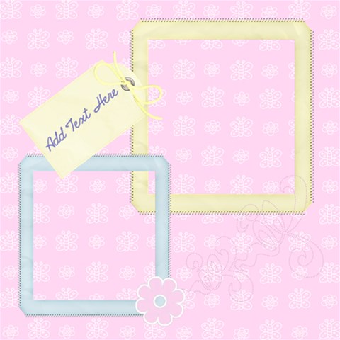 Pretty Lucille Little Girl 12 X 12 Quick Pages By Happylemon 12 x12  Scrapbook Page - 17
