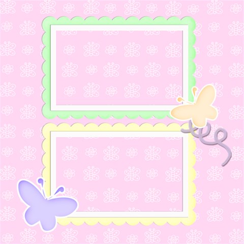 Pretty Lucille Little Girl 12 X 12 Quick Pages By Happylemon 12 x12  Scrapbook Page - 8