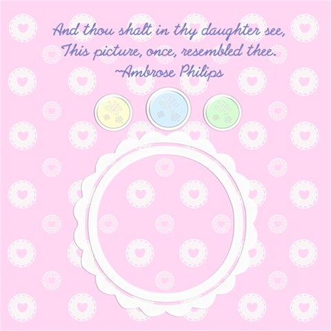 Pretty Lucille Little Girl 12 X 12 Quick Pages By Happylemon 12 x12  Scrapbook Page - 10