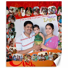 lasya & family - Canvas 20  x 24 