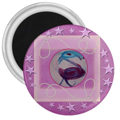 Purple Crazy Bird By Trine Front