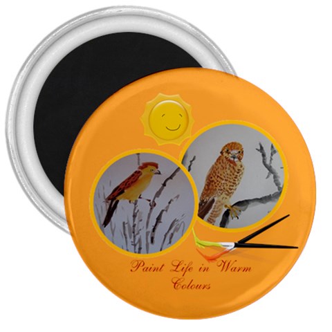 Paint Life In Warm Colours By Trine Front
