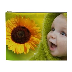 Sunflower baby cosmetic bag XL - Cosmetic Bag (XL)