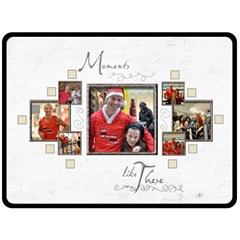 Moments like These Extra Large Fleece Blanket 2 - Fleece Blanket (Large)