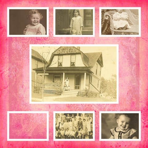 Flora All Occasion 8 X 8 Classic Scrapbook Pages By Catvinnat 8 x8  Scrapbook Page - 18