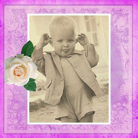 Flora All Occasion 8 X 8 Classic Scrapbook Pages By Catvinnat 8 x8  Scrapbook Page - 6