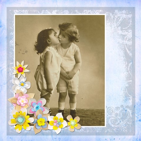 Flora All Occasion 12 X 12 Classic Scrapbook Pages By Catvinnat 12 x12  Scrapbook Page - 16