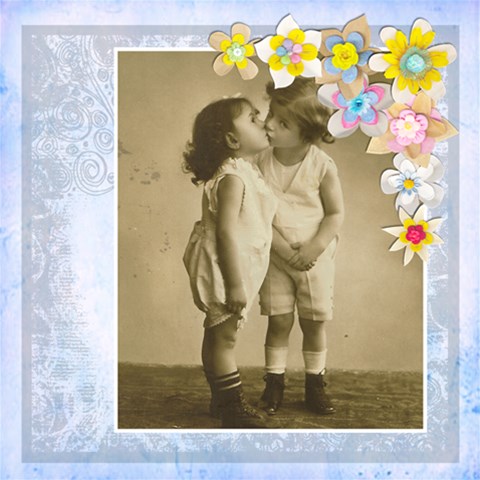 Flora All Occasion 12 X 12 Classic Scrapbook Pages By Catvinnat 12 x12  Scrapbook Page - 17