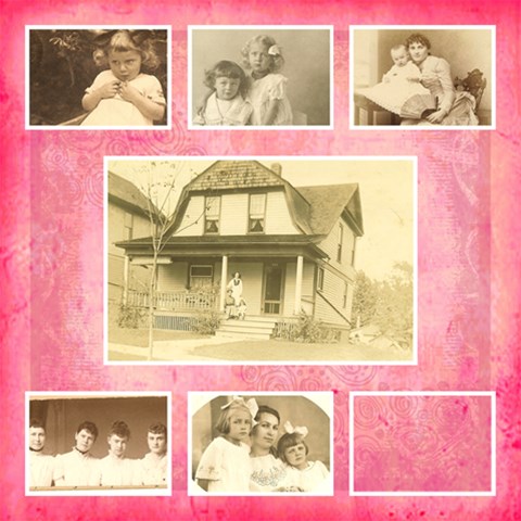 Flora All Occasion 12 X 12 Classic Scrapbook Pages By Catvinnat 12 x12  Scrapbook Page - 6