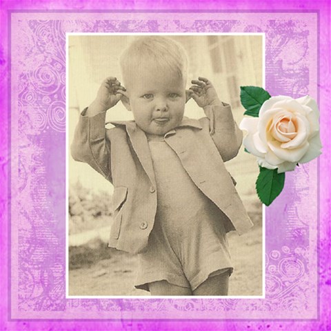 Flora All Occasion 12 X 12 Classic Scrapbook Pages By Catvinnat 12 x12  Scrapbook Page - 9