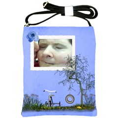 blue fun sling bag - Shoulder Sling Bag