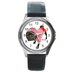 rocky watch for website - Round Metal Watch