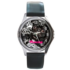 rocky girl watch - Round Metal Watch