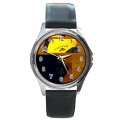 rocky shirt watch - Round Metal Watch