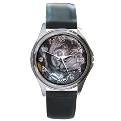 rocky puppy watch 2 - Round Metal Watch